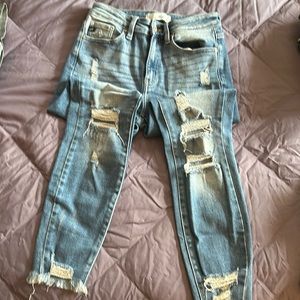 KanCan Kaden Hish-Rise Skinny Ankle Jeans